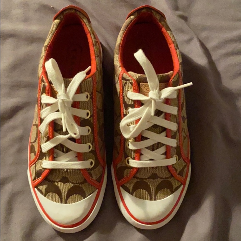 Coach converse sneakers